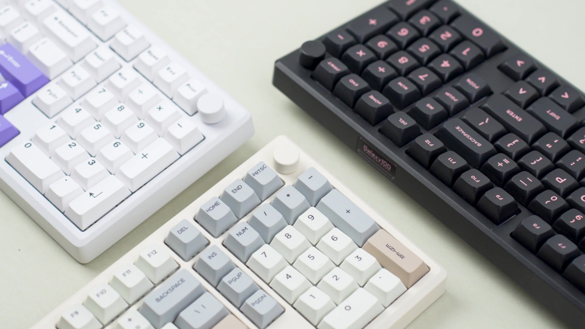 EPOMAKER Galaxy100 QMK/VIA Gaming Keyboard with 8000mAh battery