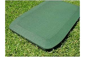 Slide Mat Playground Equipment Kit, 1.5 Inch Fanny Pads - GREEN Rubber...