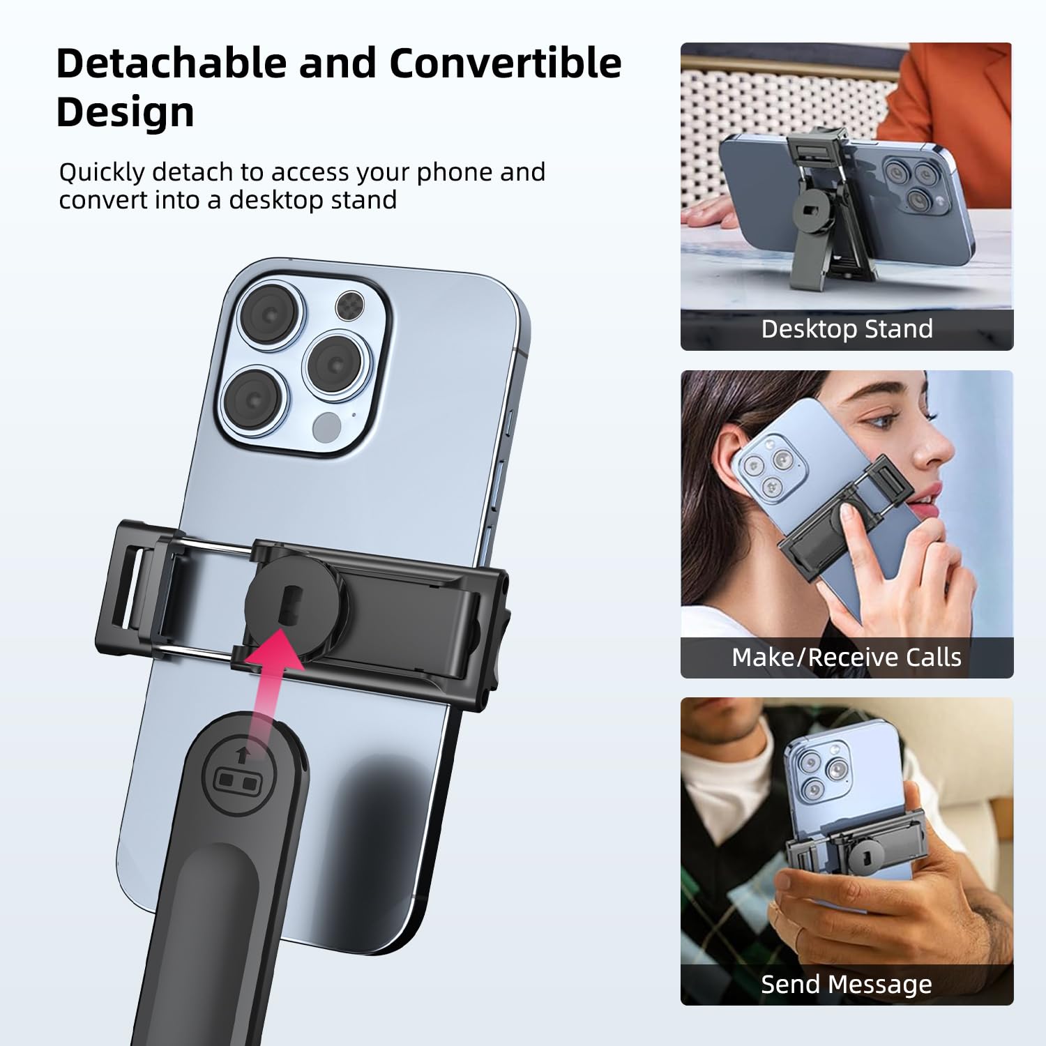 Mobilife 71" Selfie Stick Tripod Auto Open 360 Degree Rotating — Amazon image 9