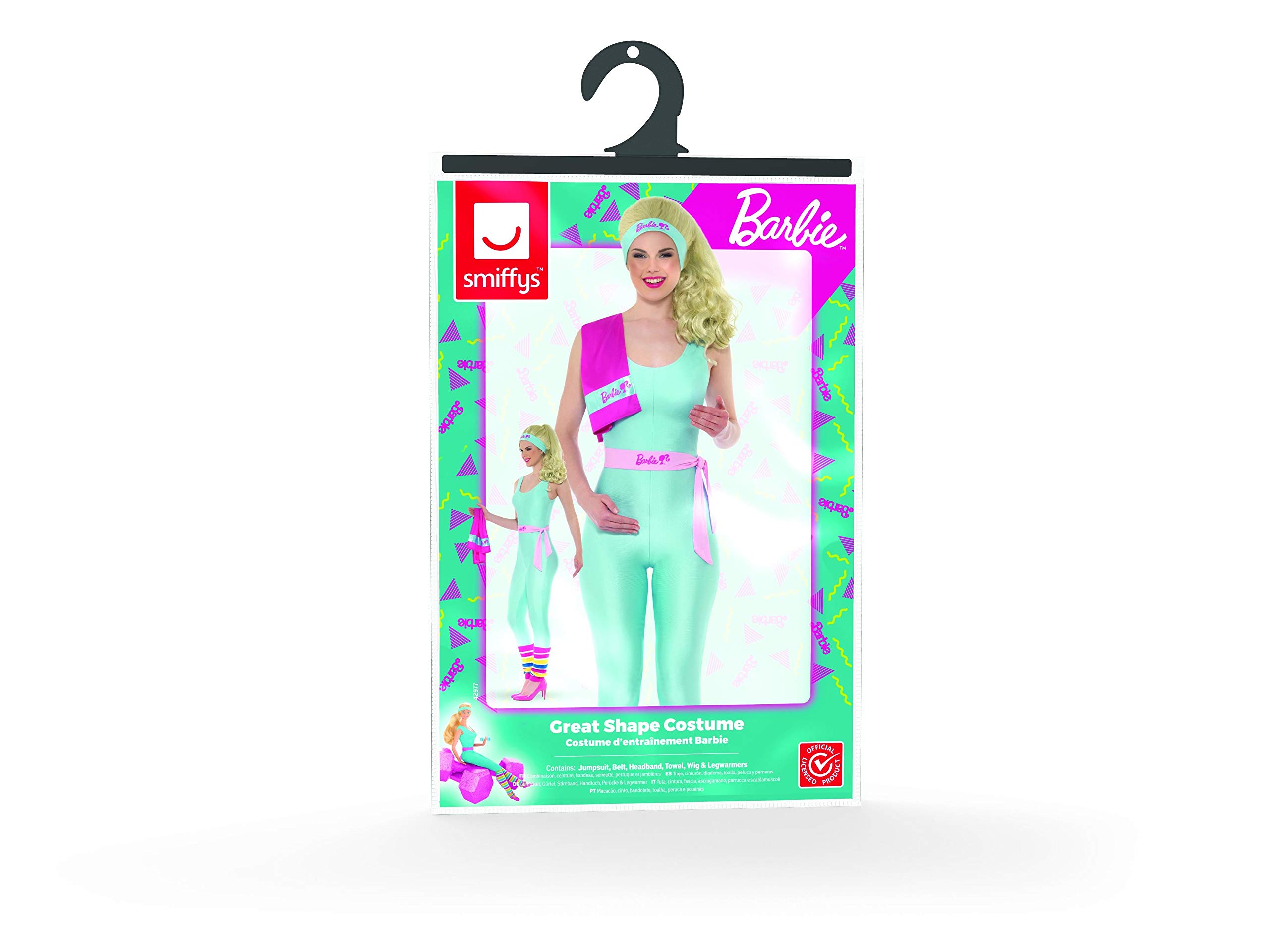 Smiffys Damen Smiffys Officially Licensed Barbie Costume Barbie-Kostüm