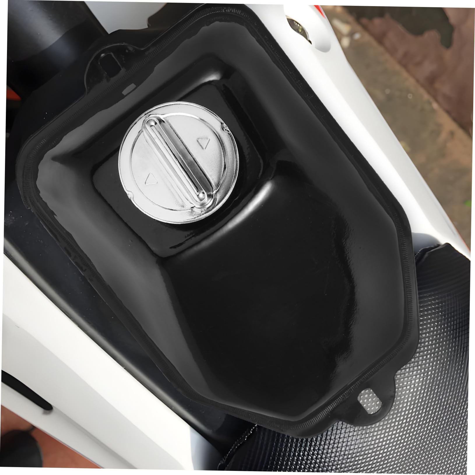 Tanque de Gas Depósito de Combustible de Hierro Resistente y Fácil de Instalar para Atv y Motocicletas de Cuatro Ruedas Adecuado para Uso en Exteriores