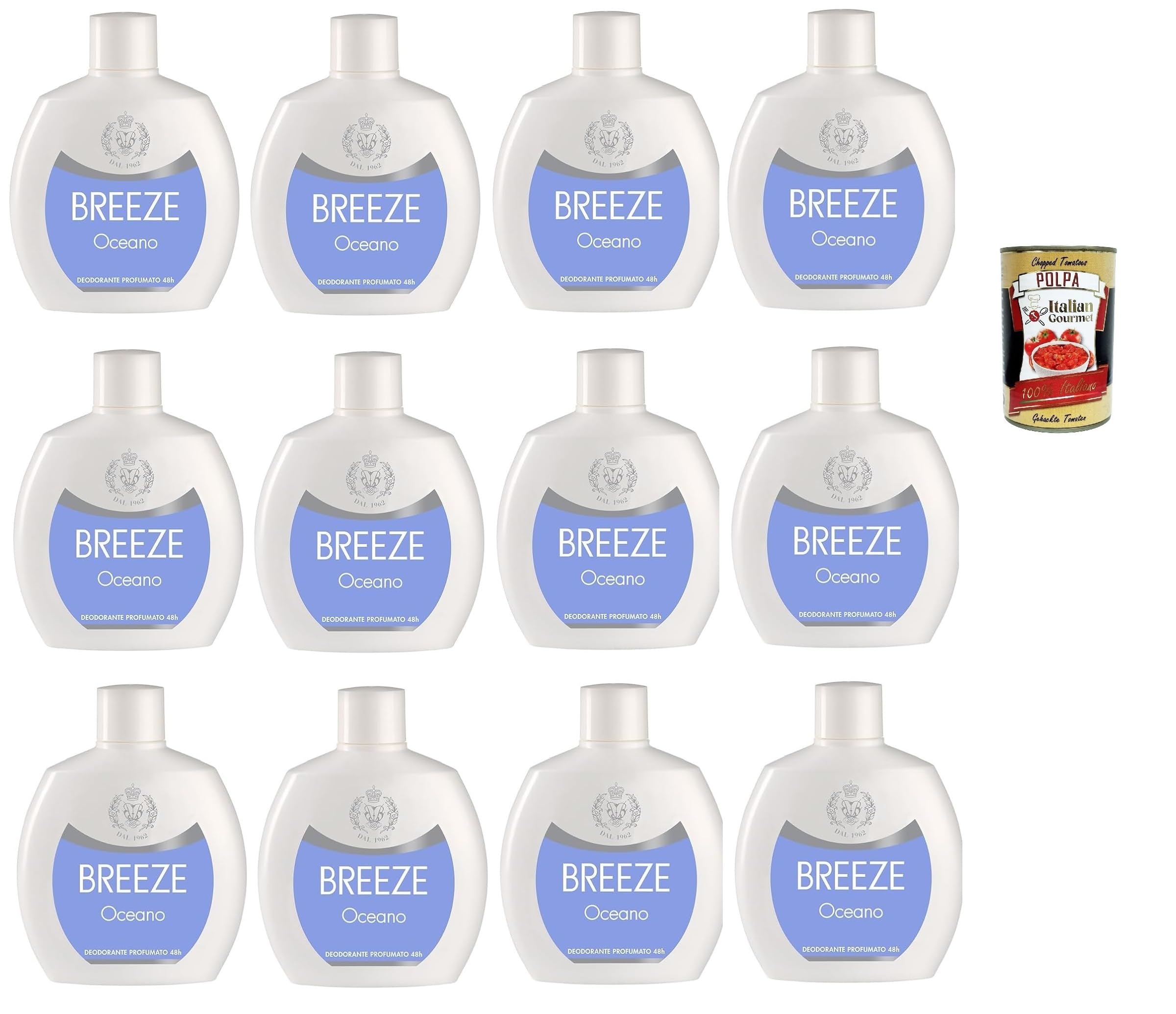 Italian Gourmet Oceano Deodorante squeeze Deo ohne Aluminium 12 x 100ml