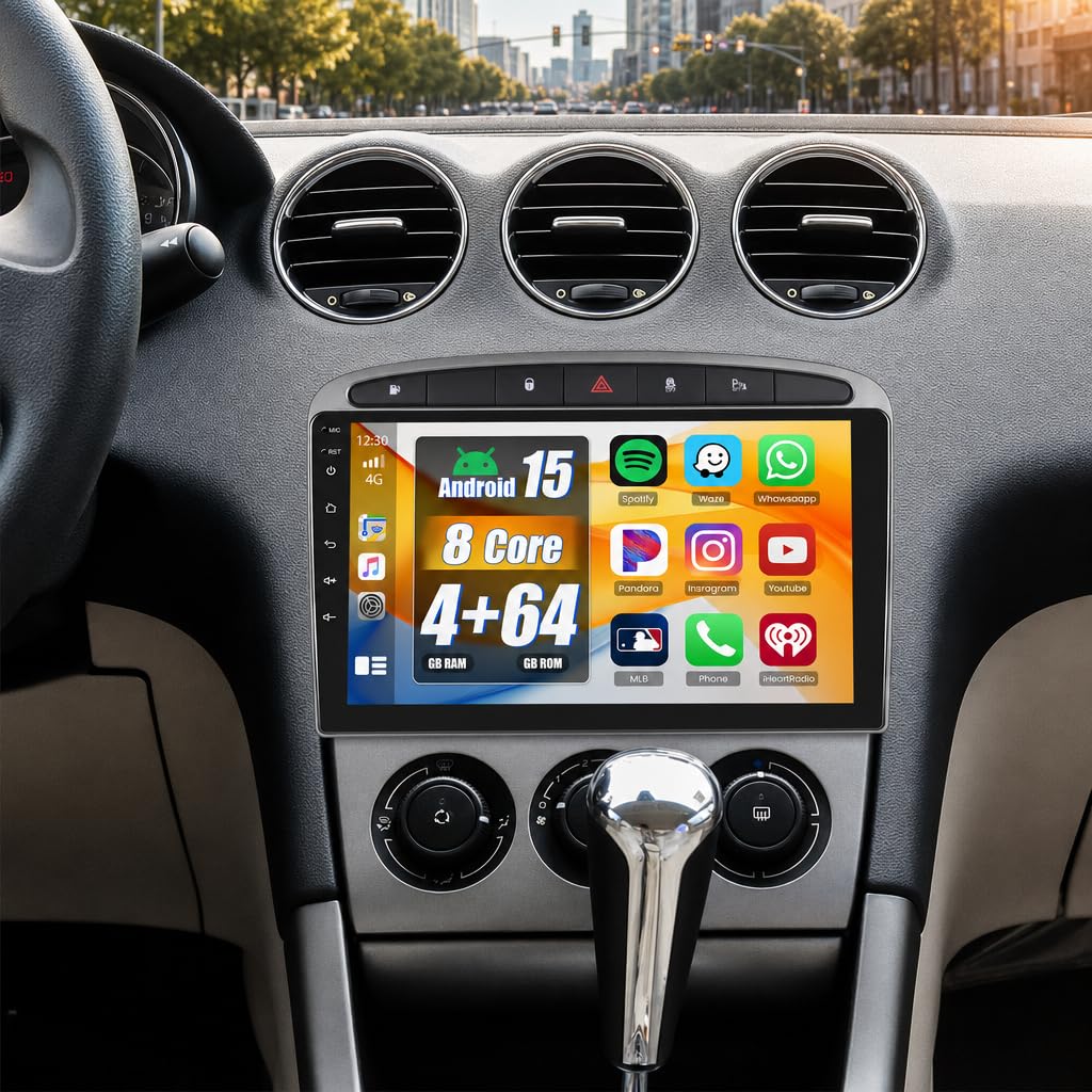 4+64G Autoradio für Toyota Auris 2006-2011 mit CarPlay Android Auto