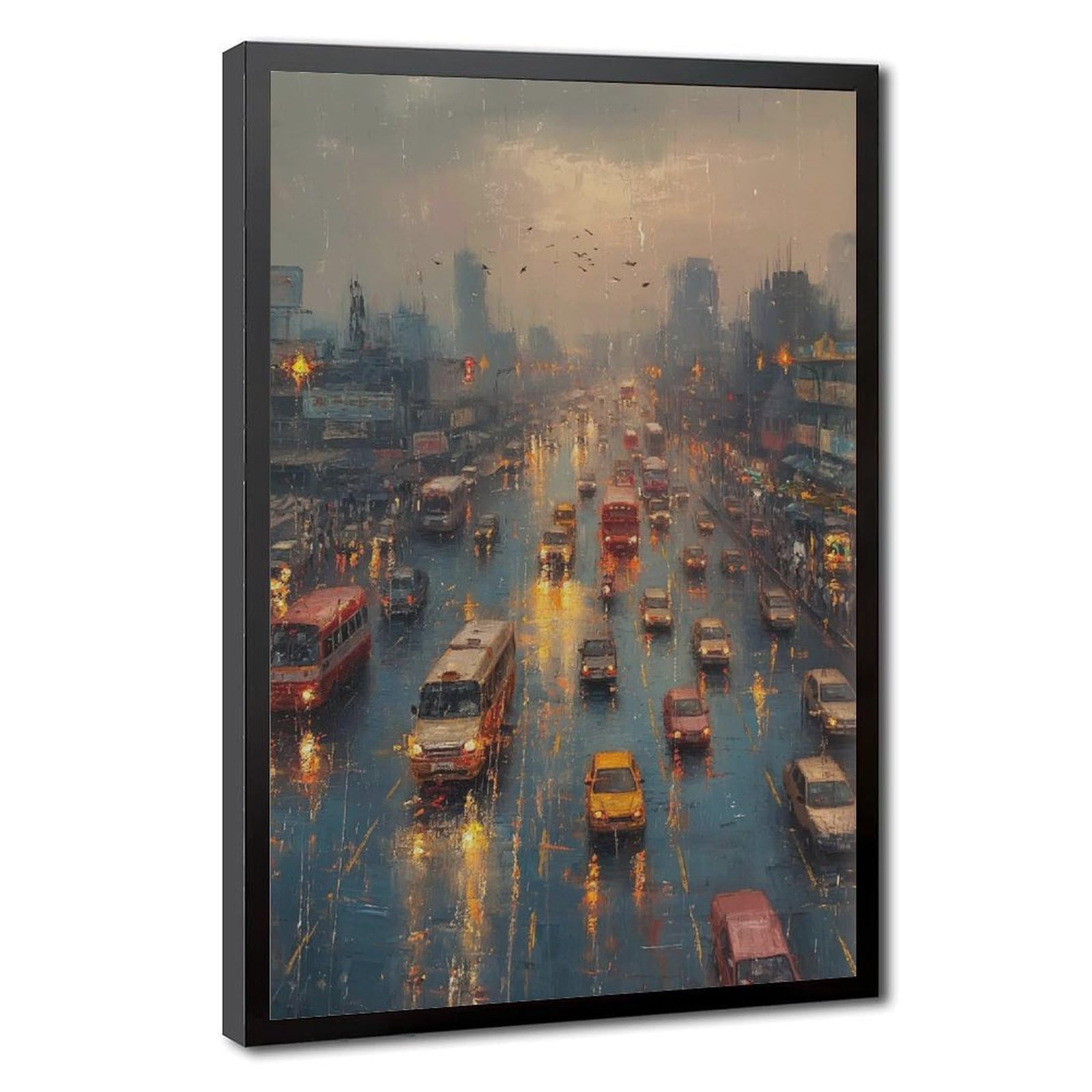 Bareronor Mumbai India Canvas Poster for Dorm Room Decor Gift