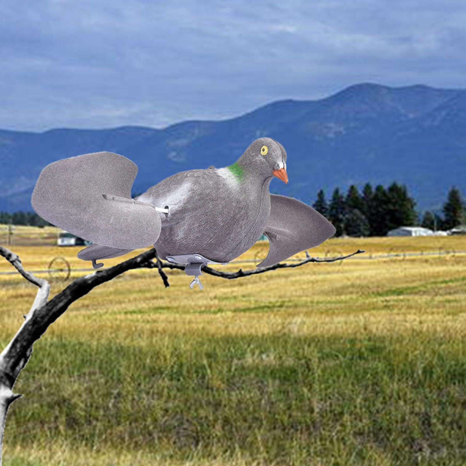 Genérico Señuelo De Caza: Señuelo De Caza De Palomas con Alas Impulsadas por El Viento | Señuelo De Voladora, Señuelo con Forma De, Señuelos De Caza De Palomas, Decoración Al Aire Libre para Esta