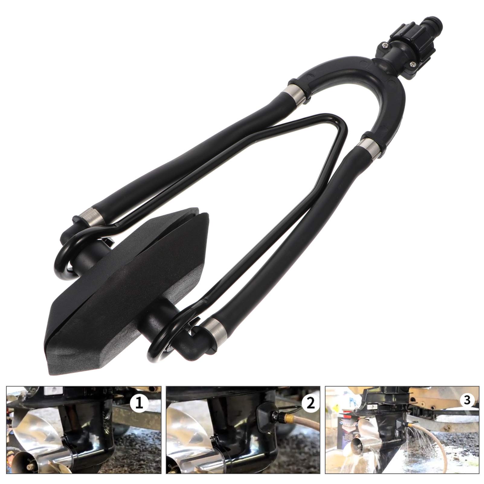 MARINE BOAT YACHT LIVEABOARD SHIP SEARAY CHRISCRAFT WATER HOSE CAP WITH STRAP