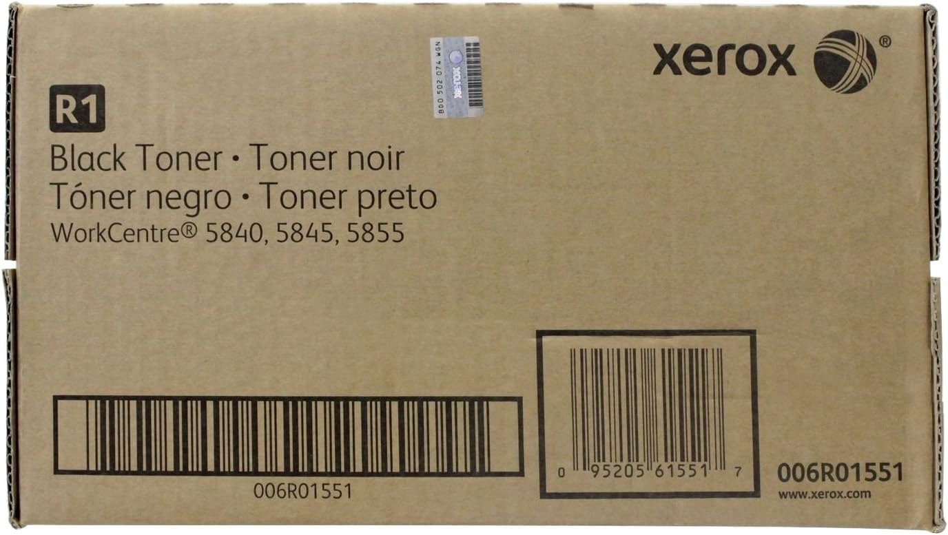 Xerox WorkCentre 5845/5855, 5865i/5875i/5890i Black Toner Cartridge (38,000 Pages) - 006R01551