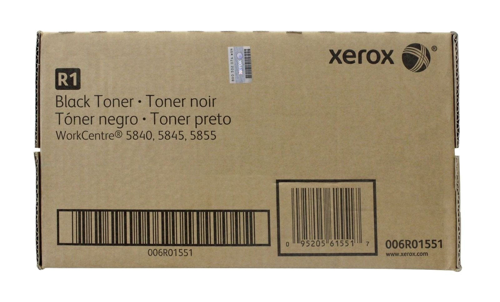 Xerox WorkCentre 5845/5855, 5865i/5875i/5890i Black Toner Cartridge (38,000 Pages) - 006R01551