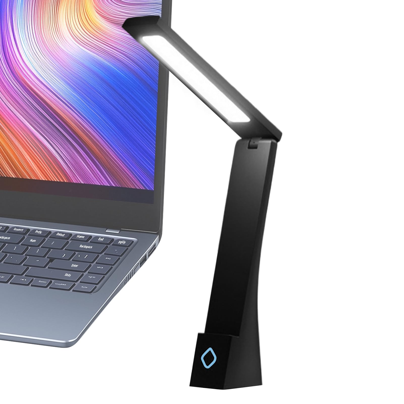 Lampka biurkowa, lampa do nauki | Mała, bezprzewodowa lampka do naładowania - nowoczesny design, 3 poziomy sterowania światłem dotykowym z portem USB do ładowania dla pokoju do czytania