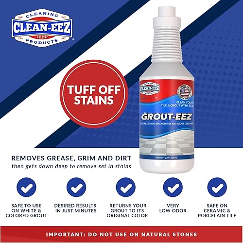 Miniatura 5 de Grout-eez limpiador para uniones de azulejos el mejor producto de limpieza para limpiar los azulejos y las uniones del baño y de la cocina Si se