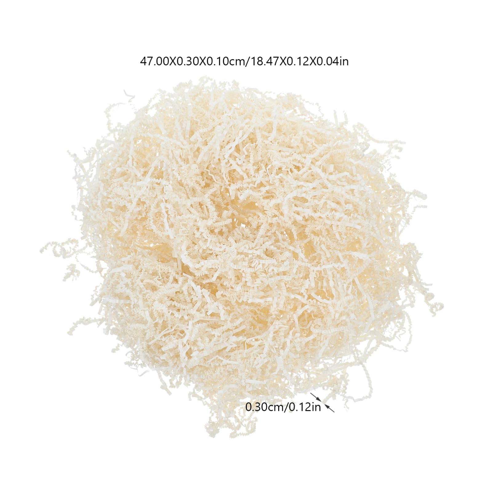 Papier Froissé de Remplissage pour Boîte, 1kg, Papier