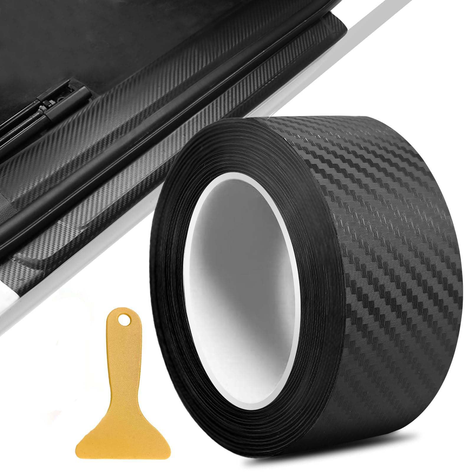 SRCUZK Carbon Fibre Car Door Sill Protector for Seat Cupra Leon sportstourer 2019-2024