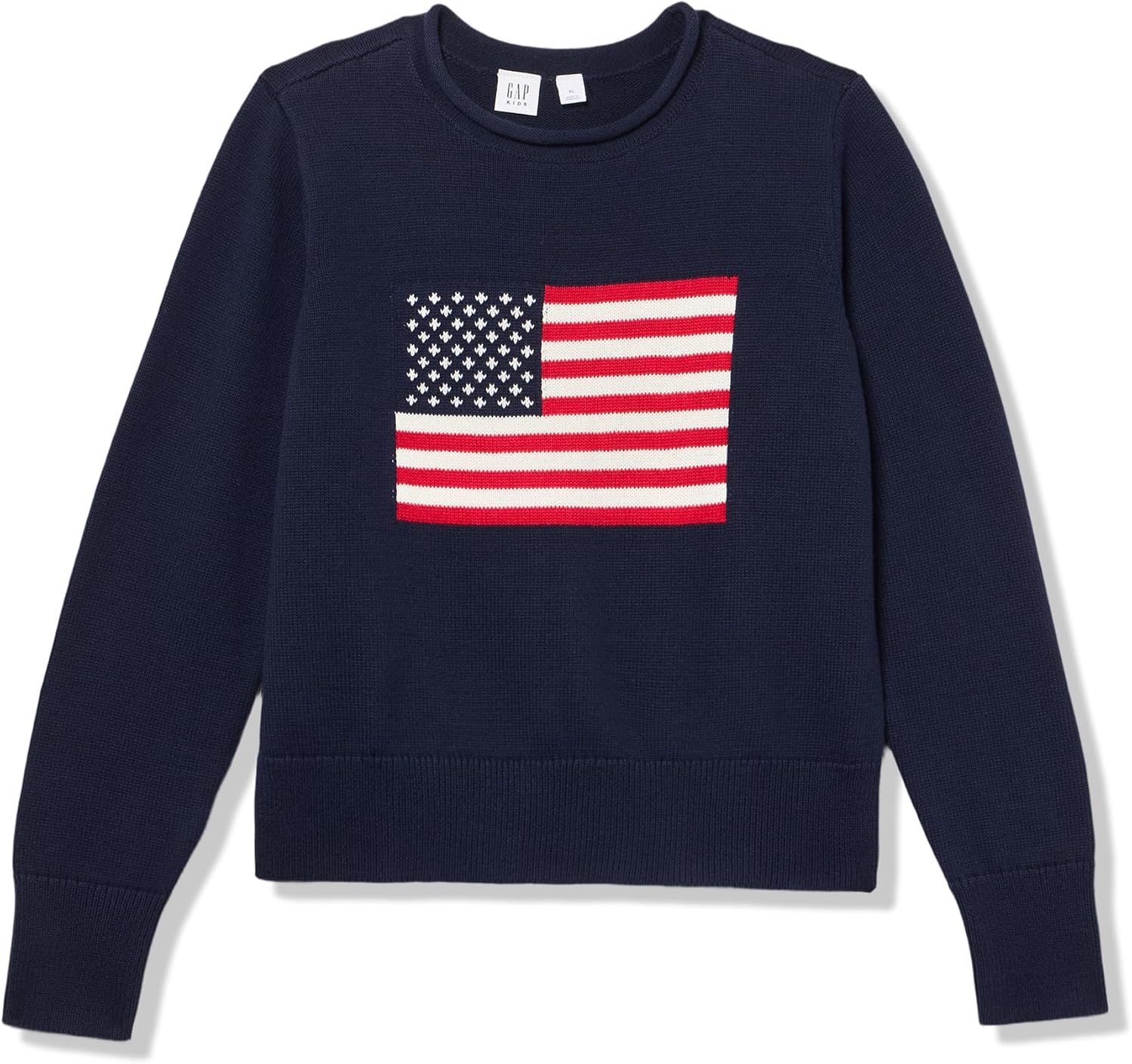 GAP Girls' Roll Neck Pullover Sweater