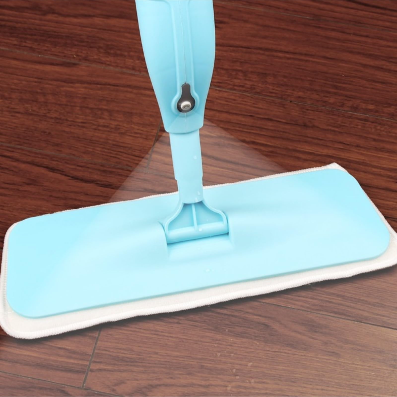 Fregona Fregona Limpiadora De Pisos Multifunción con Rociador Agua, Cabezal Plano, Herramienta Limpieza del Hogar Limpieza Suelo(Blue)