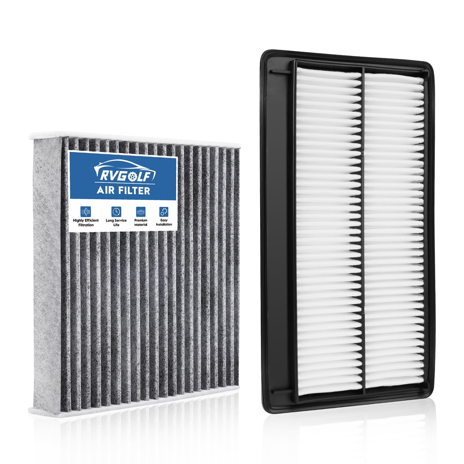 Engine+Cabin Air Filter Fit for 2022-2026 MDX 3.5L, 2023-2026 Pilot 3.5L