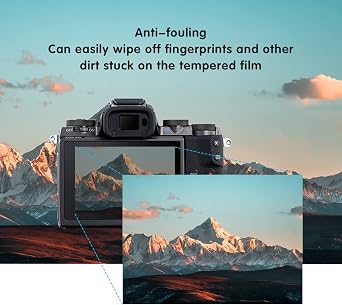 kinokoo Screen Protector for X2D 100c camera, 0.25mm 9H Hardness Tempered Glass Film for X2D camera - Bubble Free& Anti-Scratch&Anti-Finger Print (2 Pack)
