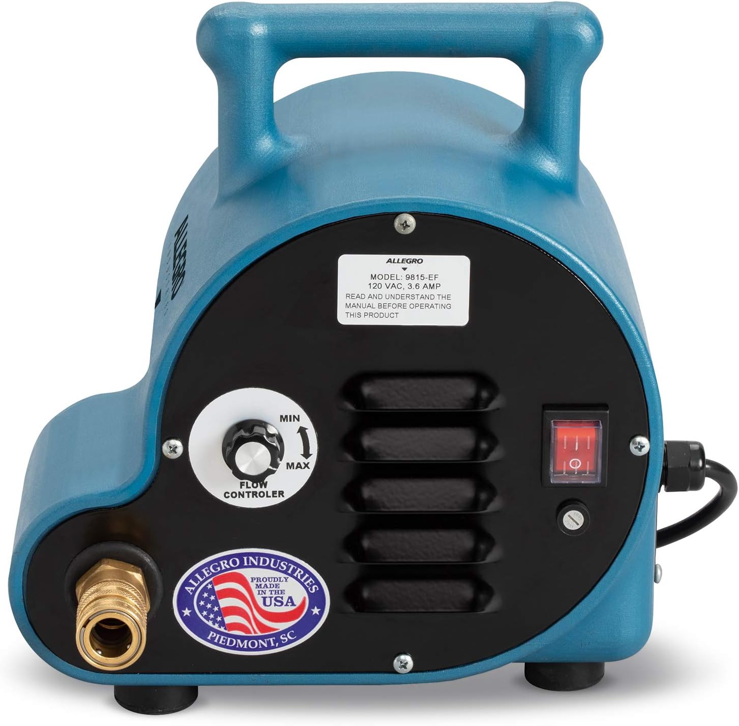 Allegro Industries-9815-EF Breathing Air Blower w/EF Couplers