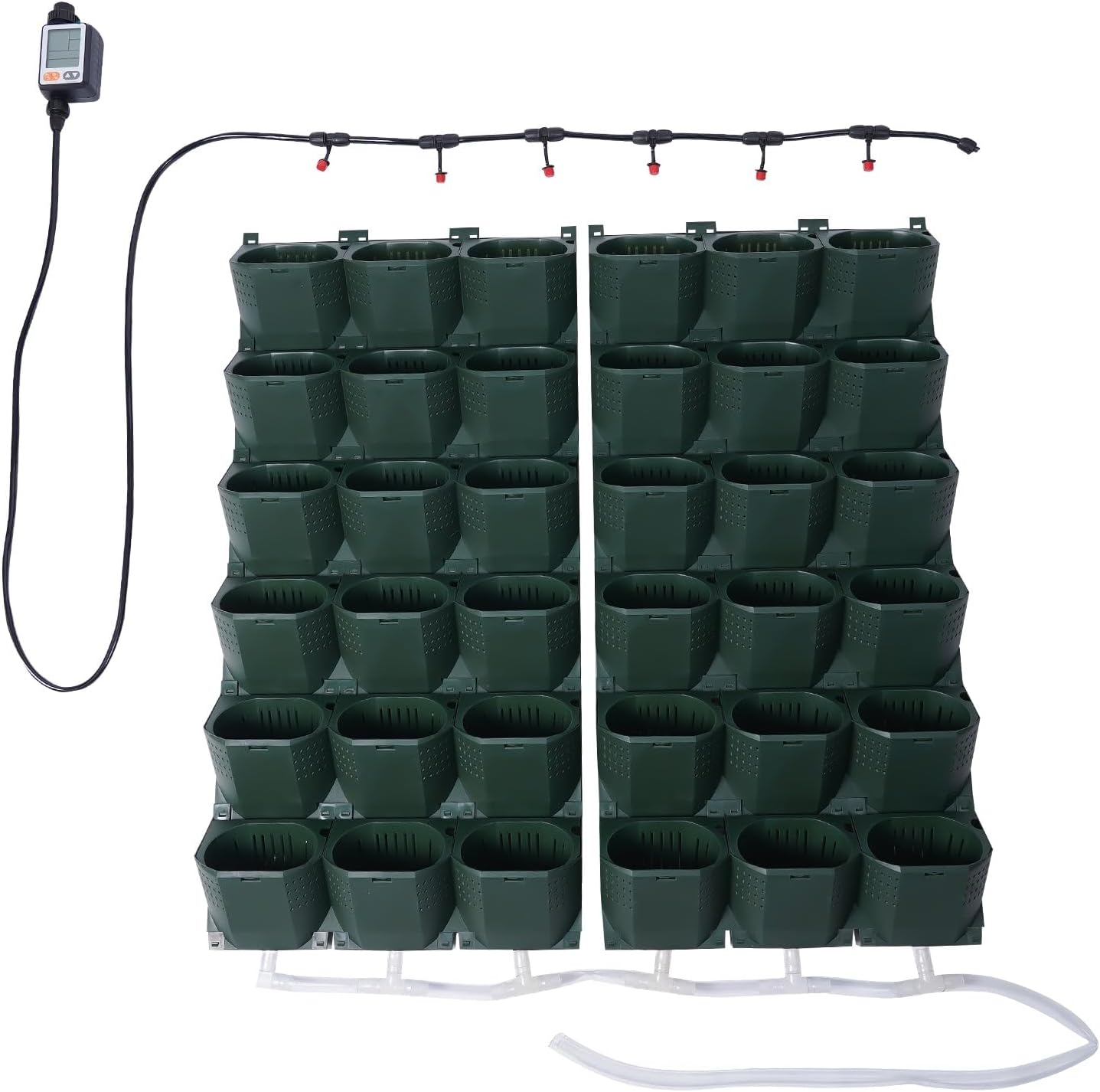 Garden Growing System Planters Self-Watering System Wall Mounted Vertical Garden Planter Used to Grow Veggies Fruits Herbs Flowers