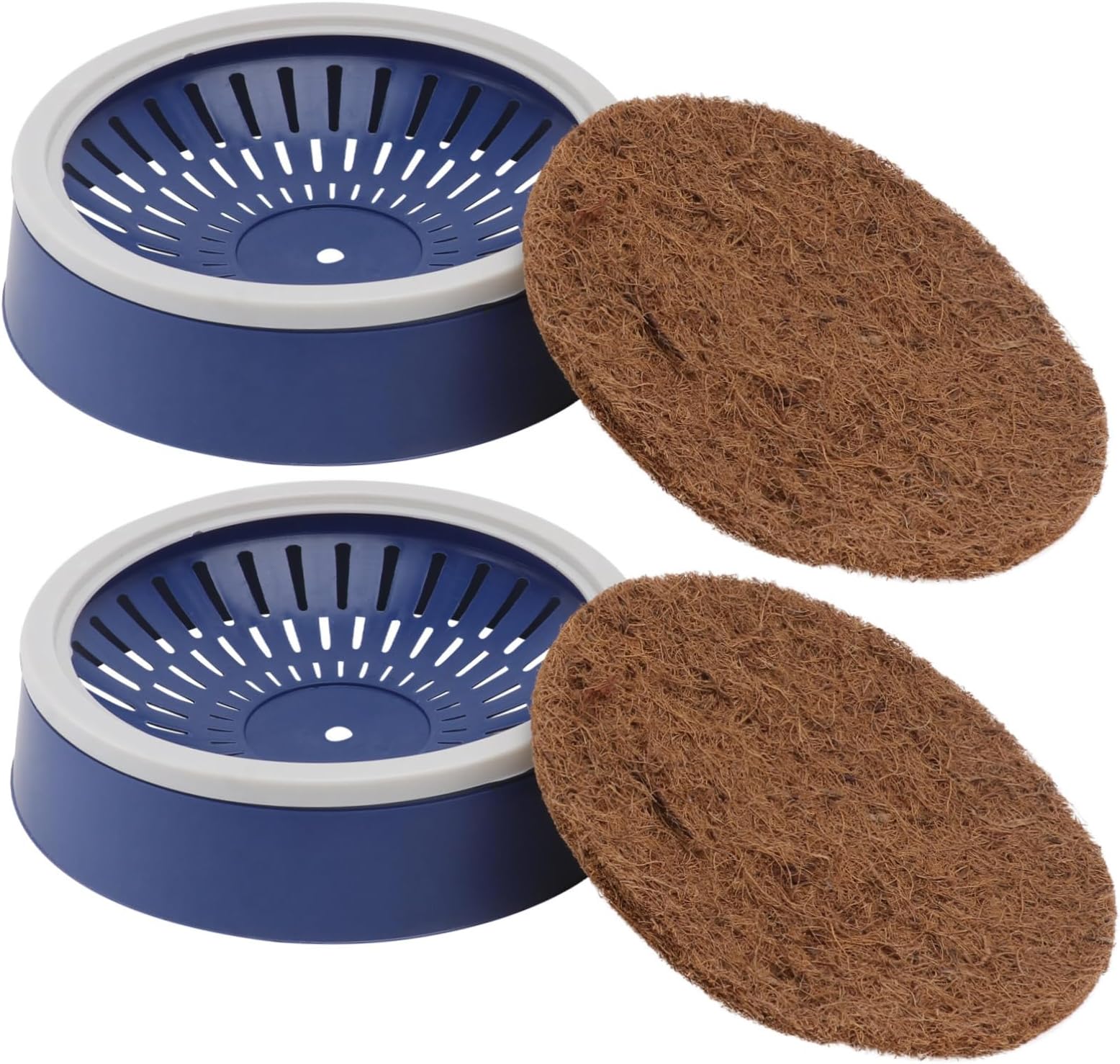 Toddmomy 2 Sets Pigeon Nest Egg Nest Bird Nest Accessory Dove Nest Mat Pigeon Nest Mat Nest Coir Pad Pigeon House Coir Pad Pigeon Breeding Pad Pet Pigeon Pad Pigeon Nest Supply