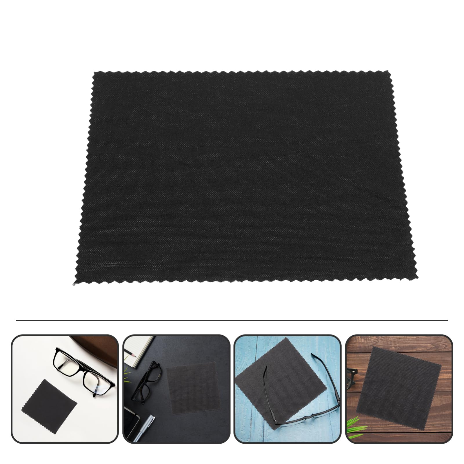 FRCOLOR 400piezas Paquete De Paños De Limpieza De Microfibra Para Gafas y Pantallas Para Lentes Teléfonos y Dispositivos Electrónicos
