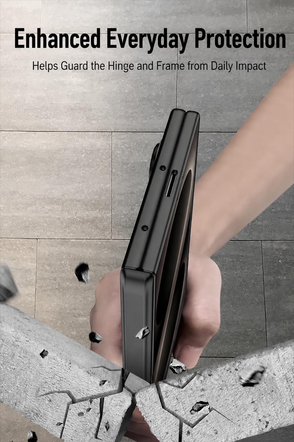 SHIEID Custodia Z Fold 8 per Samsung Galaxy Z Fold8, anello di ricarica