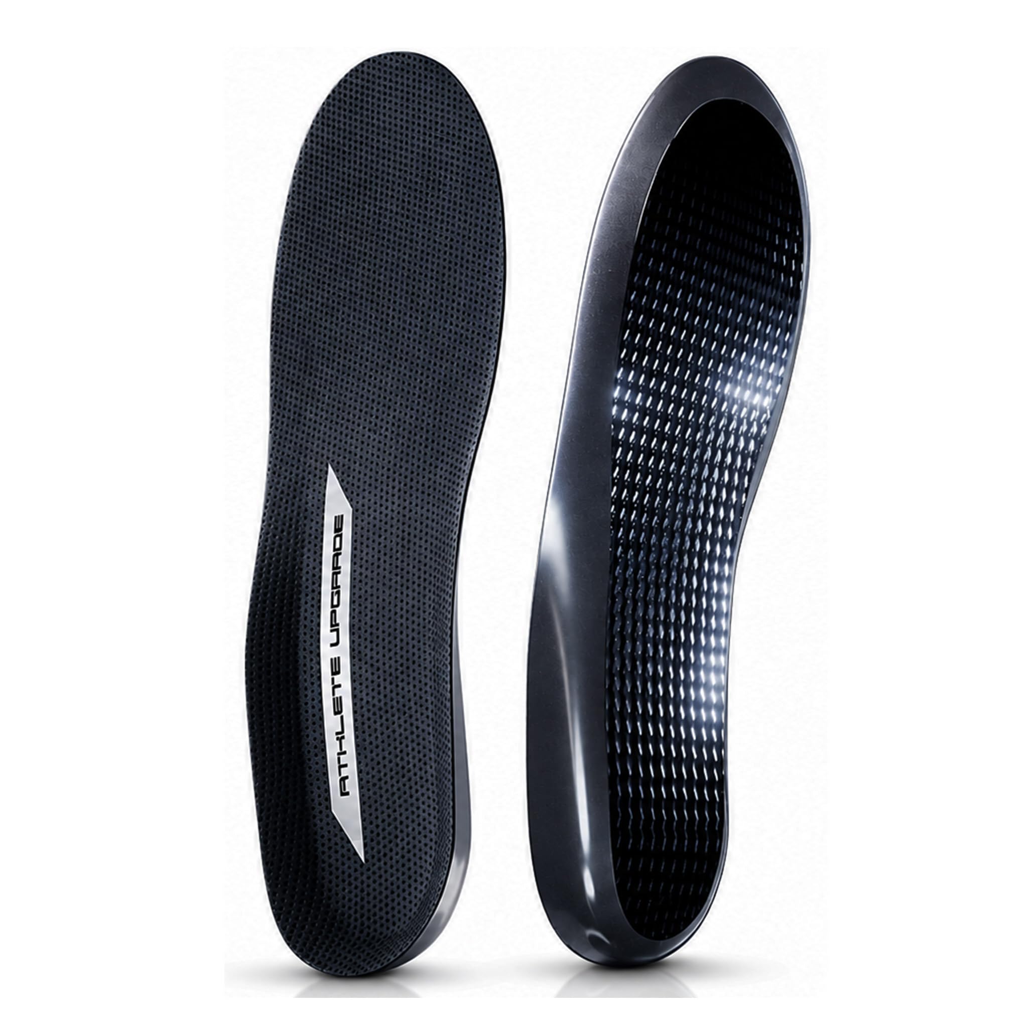 Semelles en fibre de carbone - pour chaussures de sport - Athlete Upgrade® Modèle Thunder (M (EU 40-43))