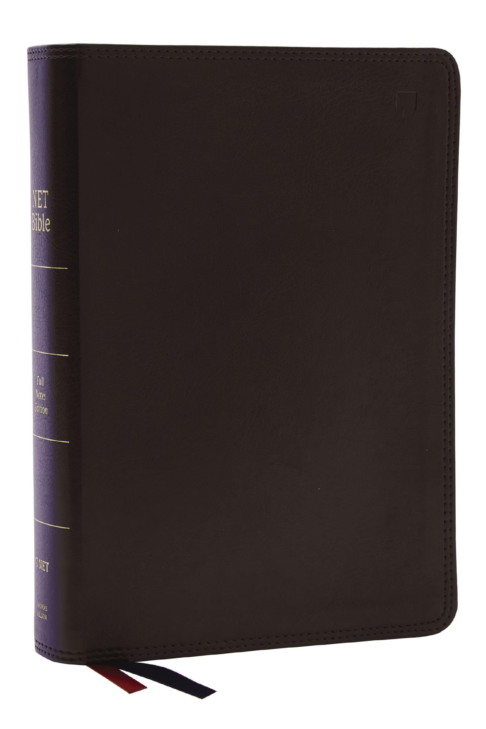 NET Bible, Full Notes Edition (NET Black Leathersoft, Comfort Print, Thumb Indexed): Holy Bible