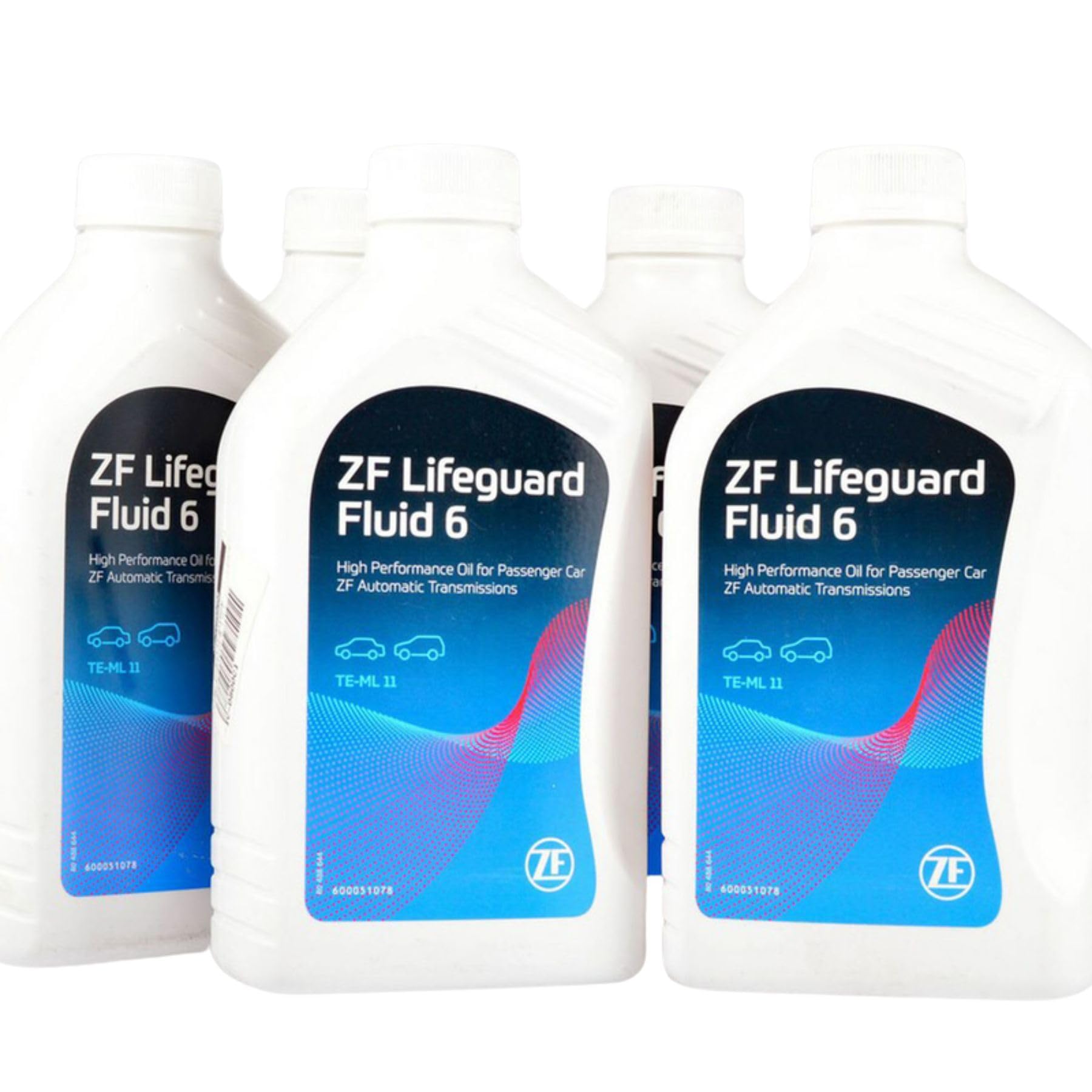 ZF 1071.298.033 Set di filtri idraulici per BMW con ATF LifeguardFluid 6 + guarnizioni (Set, 6 pezzi)