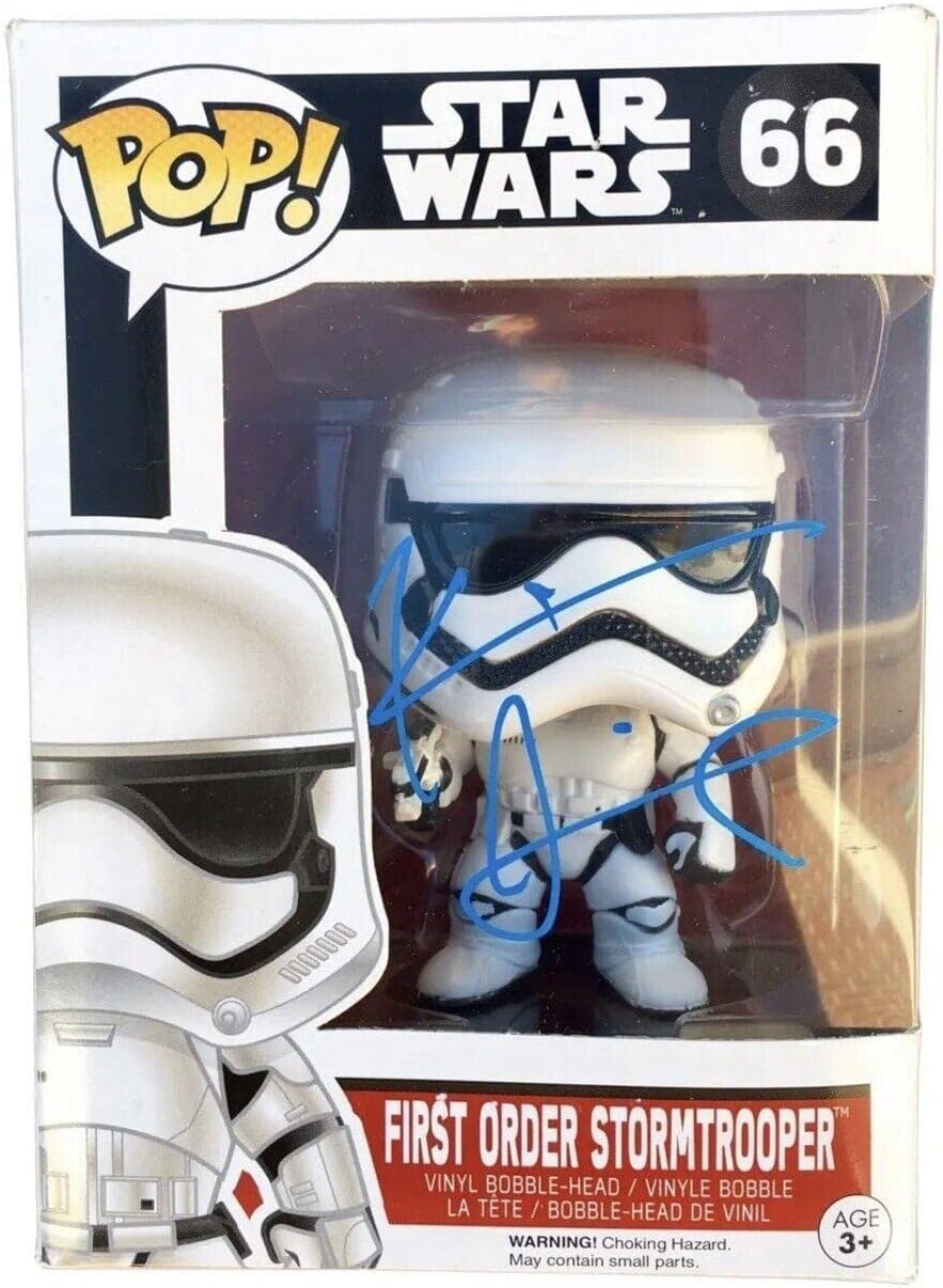 Kevin Smith Signed Star Wars (First Order Stormtrooper) Funko Pop Figure - JSA Certified - Movie Figurines