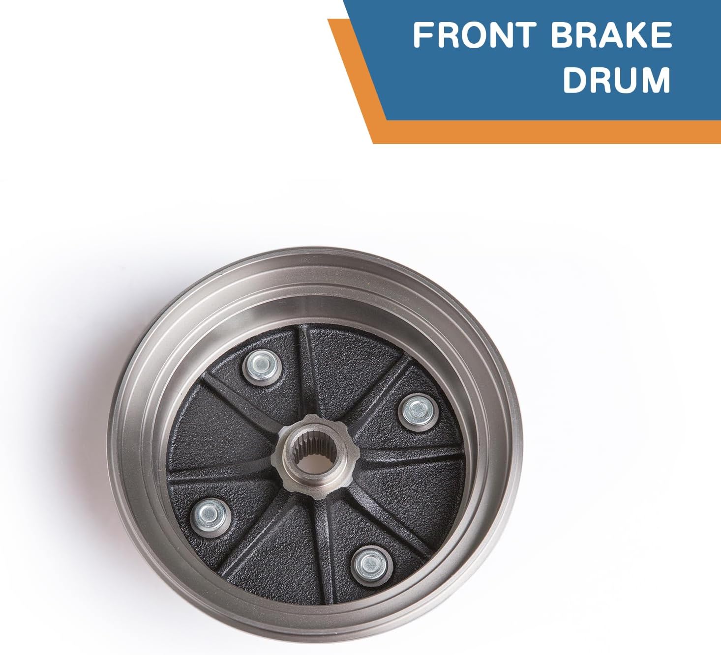 41038-0034 Front Brake Drums for Kawasaki Mule 3000 2001-2008 Mule 3010 2001-2008 Mule 4000 2009-2022 Mule 4000 Trans 2018-2021 Mule 4010 2009-2023 Mule 4010 Trans 2015-2023 Replace 41038-1345