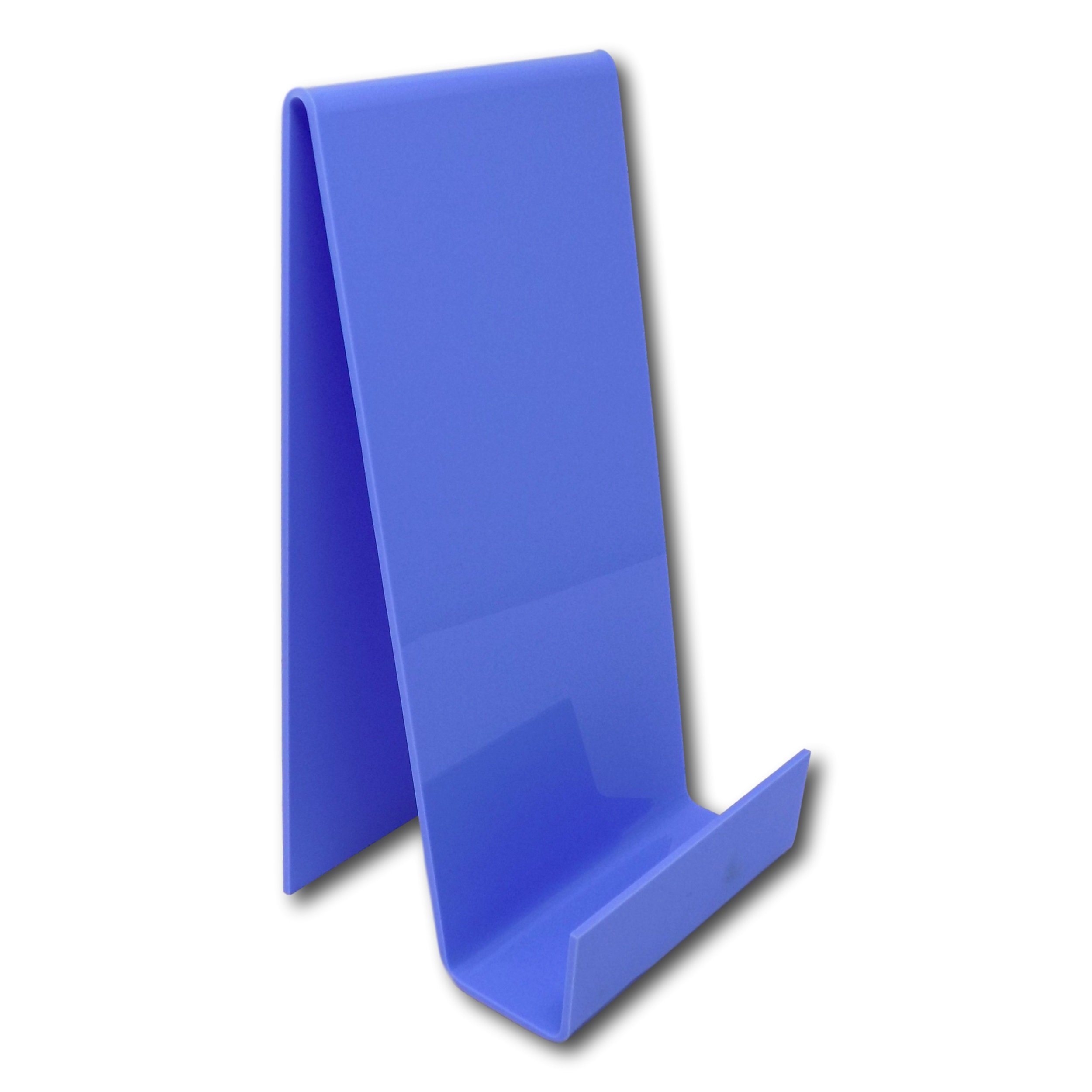EPOSGEAR XL Extra Large Plastic Acrylic Perspex Book Plate Retail Display Stand Holder - Perfect for Schools, Nurseries, Libraries etc (Bubblegum Blue)