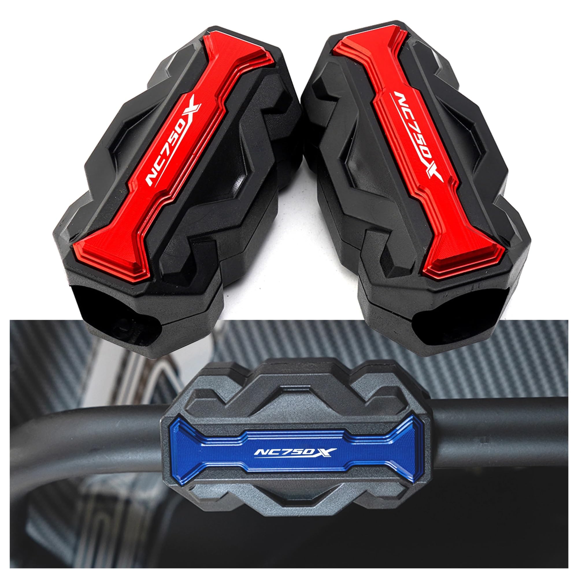 Compatibile con NC750X NC 750X NC750 X 2017-2025 2024 Accessori for Moto Barre di Protezione Blocco Decorativo Protezione Motore Paraurti
