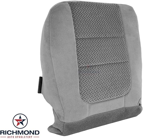 Miniatura 2 de Richmond Auto Upholstery - Funda de repuesto para asiento inferior del lado del conductor, gris (compatible con Ford F-250 XLT 7.3L Power Stroke