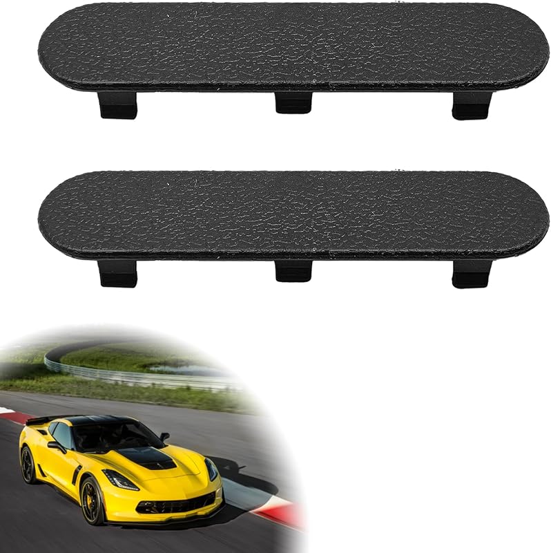 Tampa de acabamento do parafuso da maçaneta interna KEVWR para Chevrolet Corvette C5 1997–2004 – 2 unidades