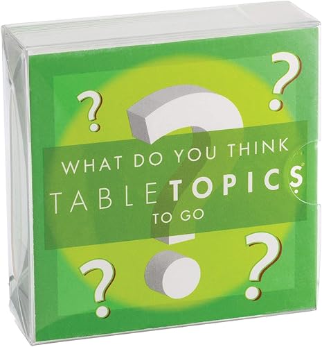 TABLETOPICS To Go - What Do You Think, juego
