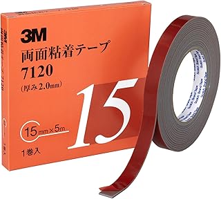 3M 双面粘合带 7120 15毫米宽x5米 7120 15 AAD