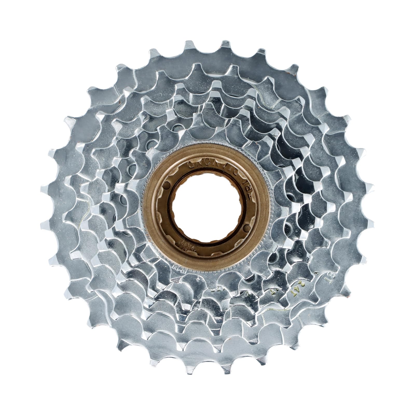 7 Speed Cassette, 13-28T Freewheel, Bicycle Sprocket, 3 Layers Plating to Rust Proof, High-Precision Positioning Tooth, High-Speed Rotation, Bike Cassette for Mountain Bike, Folding Road Bikes Part