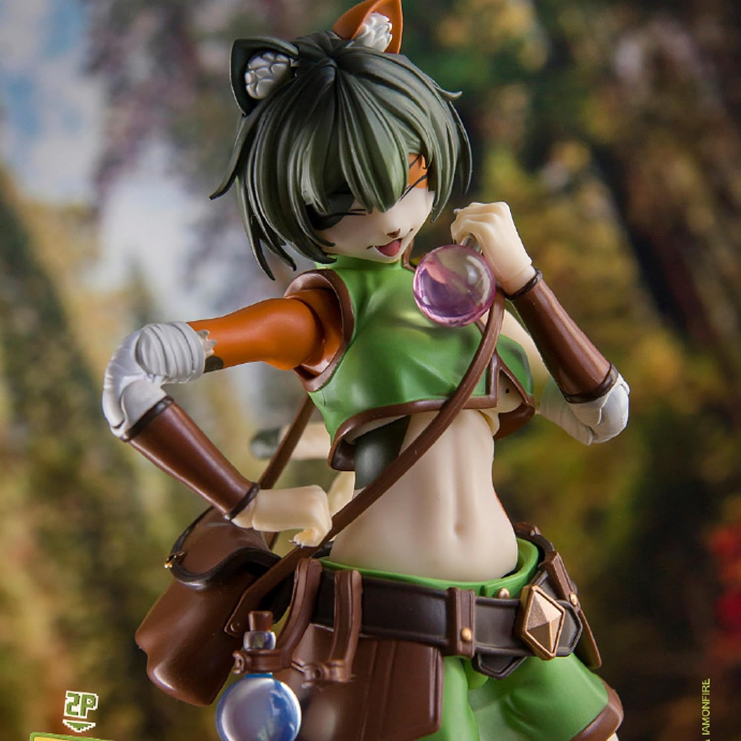 LADOTOYS 1/12 Action Figure Tonia Tigris ERA-002, Magic Continent Adventurer Squad Herbalist with Interchangeable Faces & Hands, 6 Inch Highly Posable Collectible Model Kit for Ages 15+