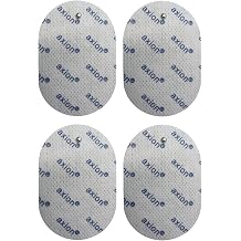4 Oval Electrodes / Pads 70x50mm. Fits Panasonic EMS TENS machines
