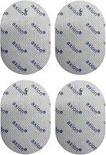 4 Oval Electrodes / Pads 70x50mm. Fits Panasonic EMS TENS machines