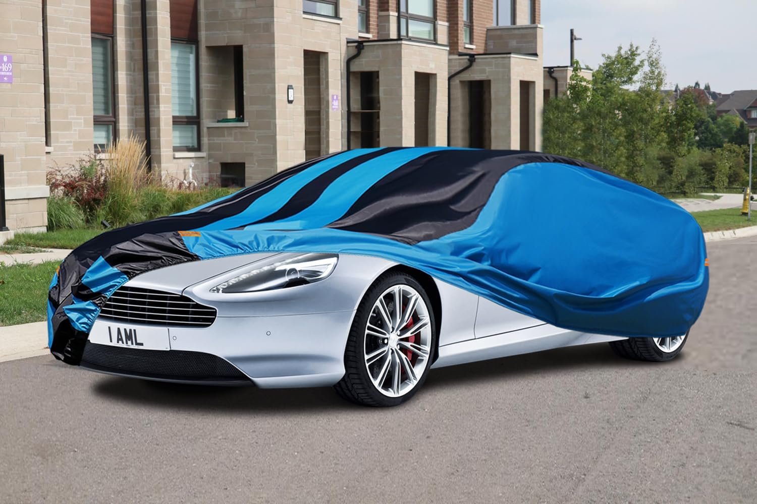 Car Cover Waterproof Custom Fit BMW 4 Series 420i 430i M440i M4 (2013-2025), Full Exterior Cover for Automobiles Lightweight Resistant Outdoor Sun UV Rain Dust Snow Wind Protection.