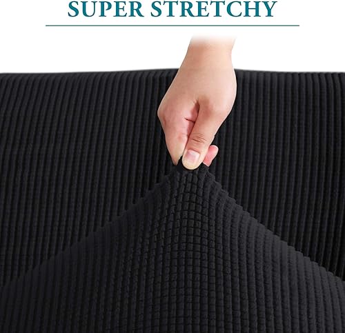 Miniatura 3 de 1 funda elástica para sofá, protector de muebles, antideslizante, de jacquard y licra, protector de sofá