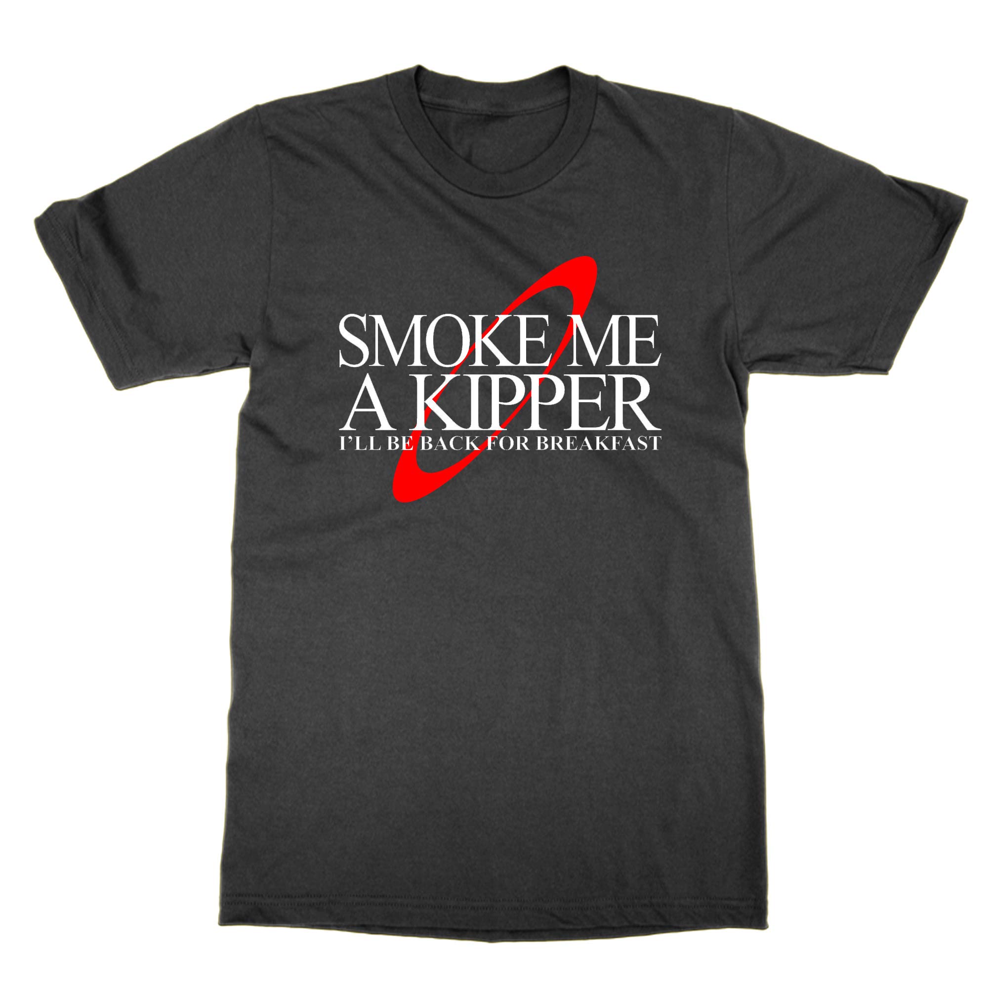 Cliquewear Black Smoke Me A Kipper T-Shirt (, Xxl)
