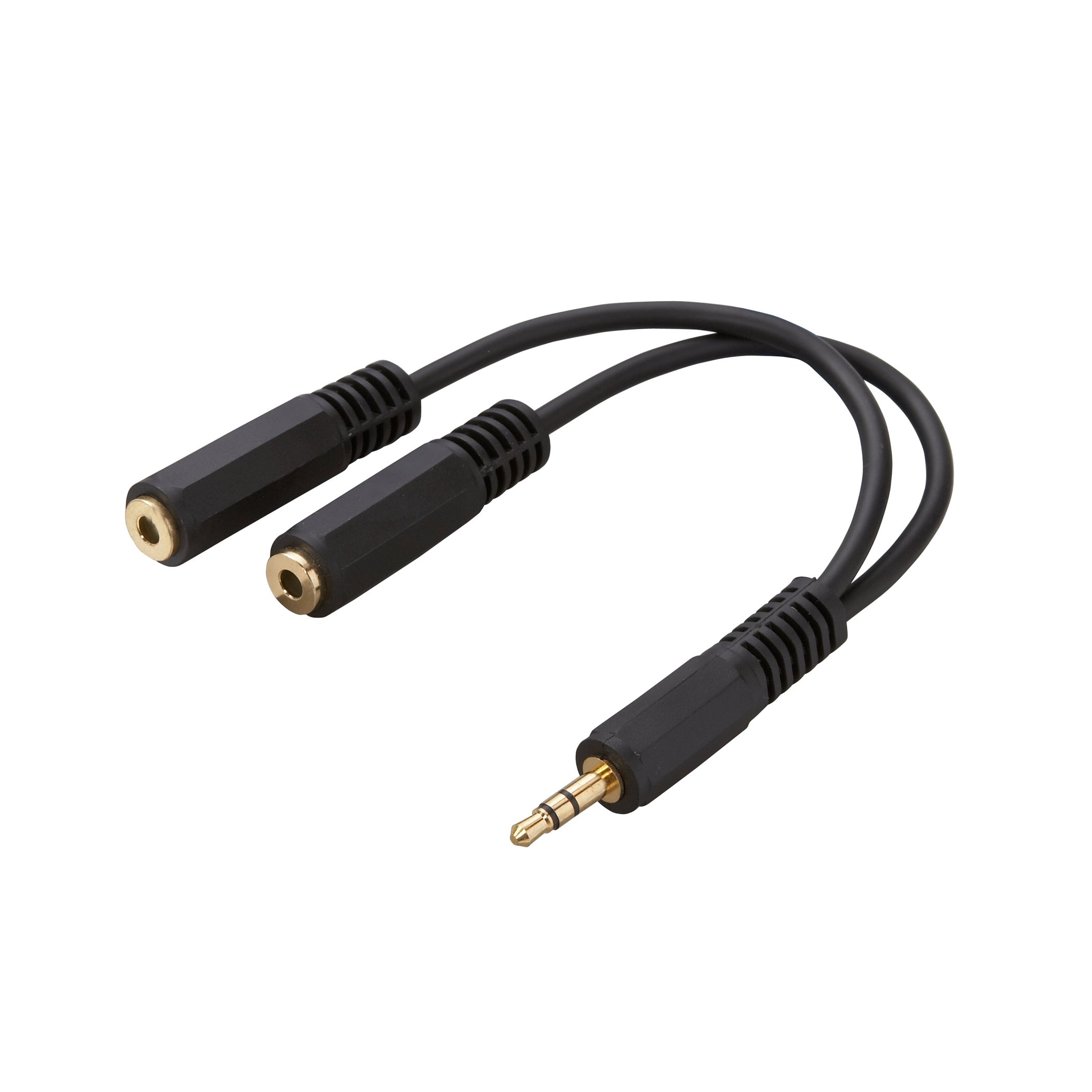 AmerTac - Zenith AY1003MP3MF 3-Inch Audio 3.5mm YCable