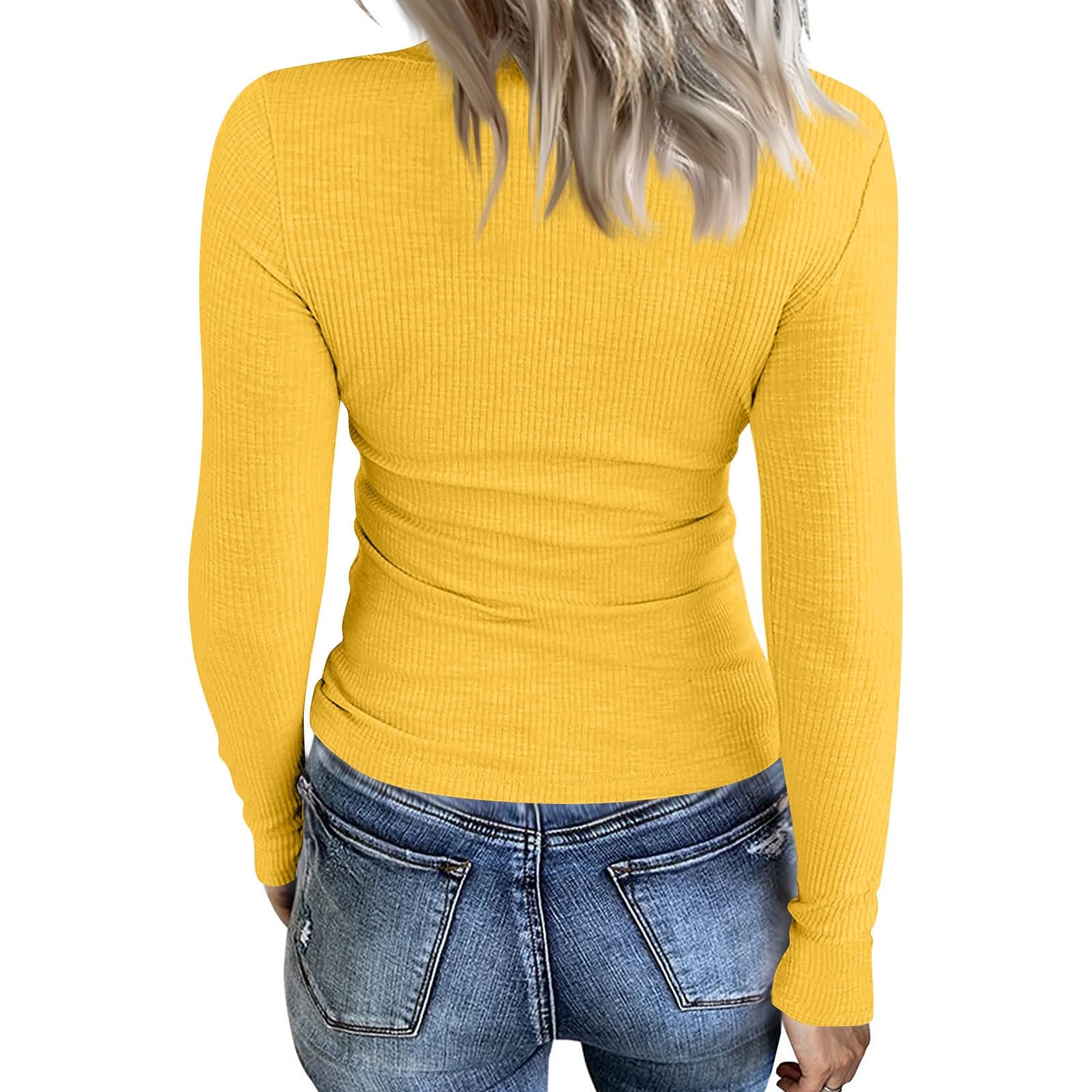 sous-Vêtements Féminins Col V Sportswear Femme Coton Tee Shirt Sport sous Pull Femme Hiver Grandes Taille sous-Vêtements Longue Vêtement Femme
