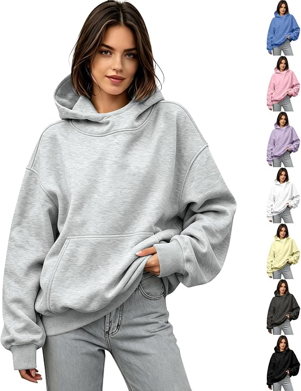 Generic Mock Neck Hoodies in V001- Light Gray