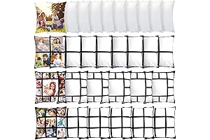 30 Blank Sublimation 18 x 18 Inch Heat Transfer Pillow Covers