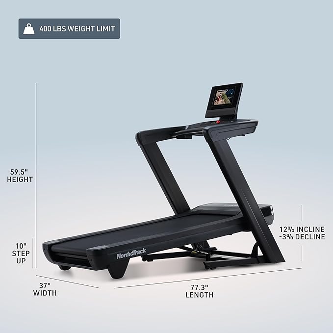 Caminadora NordicTrack Commercial 1250 con Pantalla Táctil 10" y iFIT miniatura 3