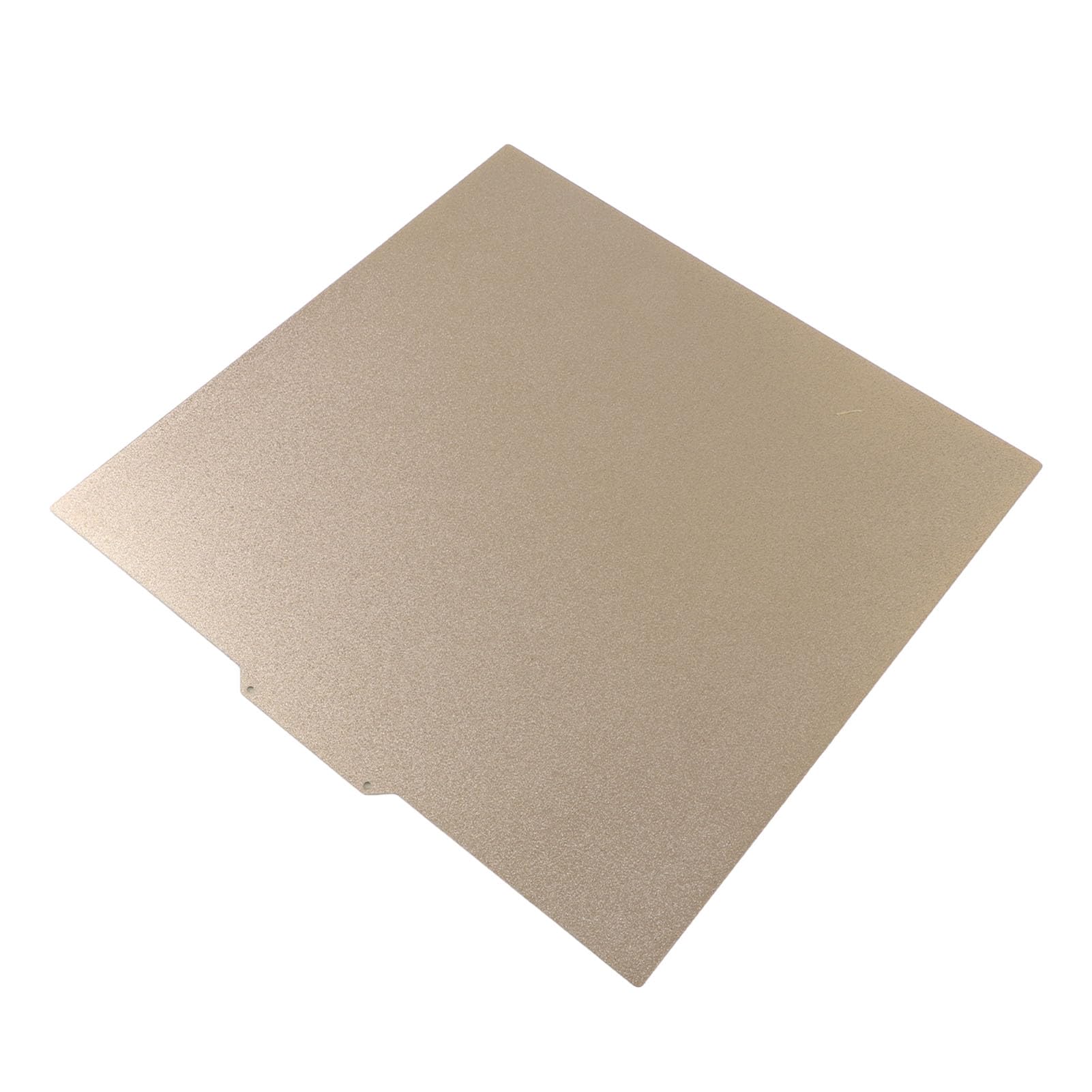 CHICIRIS Elastyczna Stalowa Płyta z gładką płytką Build PEI do Końca 5 Plus Drukarki 3D, Dobra Tolerancja i Prosta Operacja, Odpowiednia dla PLA/PEK/PEEK/ABS, Proszek PEI Spray, 377x370mmmmmm