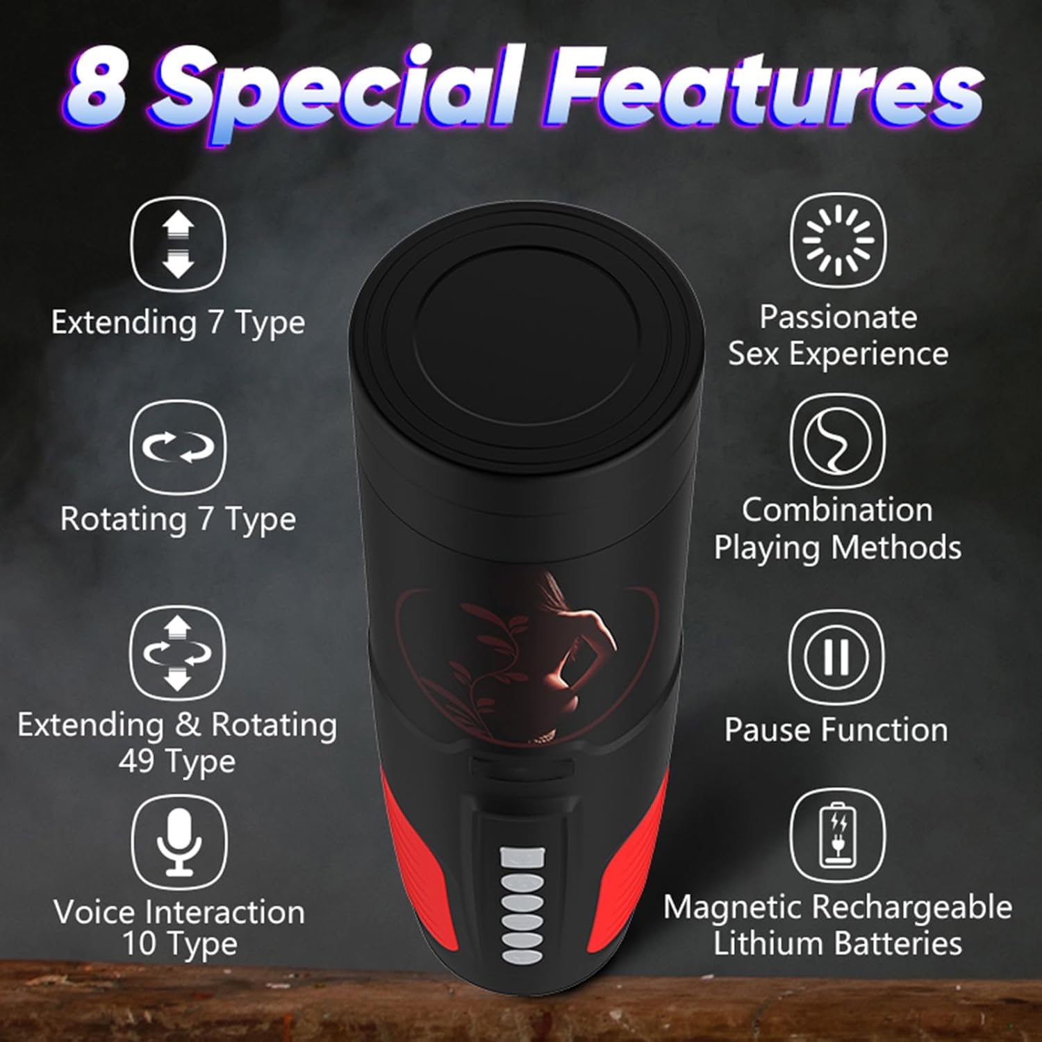 Male masturbator Cup Sex Toys for Men Sex Toy Male Sex Toys Penis Pump Male Masturbator Sex Toy for Men Sucking Sensory Toys Adults for WOM Adult Toy Cleaner Licking Sucking Hands FreeMasturbators